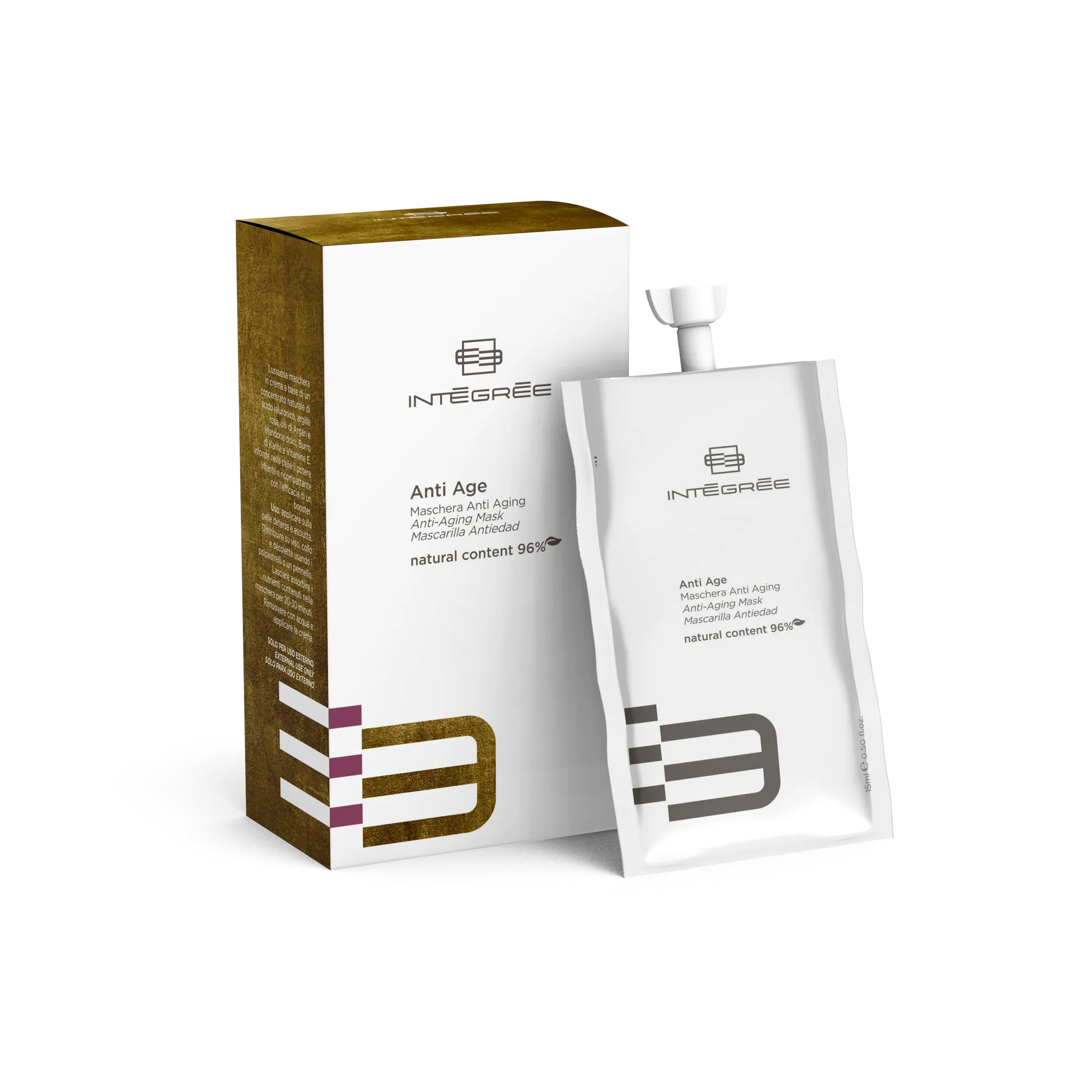 Маска за лице против бръчки Integree ANTI-AGING MASK